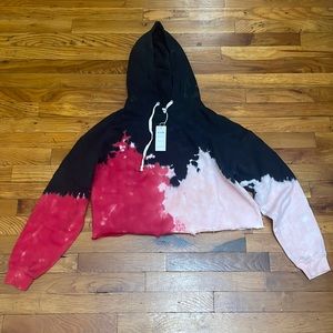 Re/Done Originals Cropped Hoodie Size Small brand new with tags